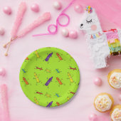 bord gelukkig cryons - groenboek (Feest)