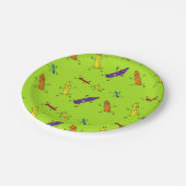 bord gelukkig cryons - groenboek (Gekanteld)