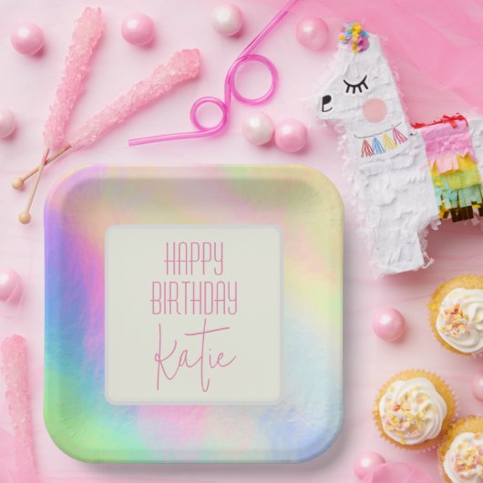 Bord geverfd papier (Feest)