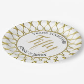 Bord Gold- en White-elegant Jubileum (Gekanteld)