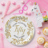 Bord Gold- en zwarte elegant Jubileum (Feest)