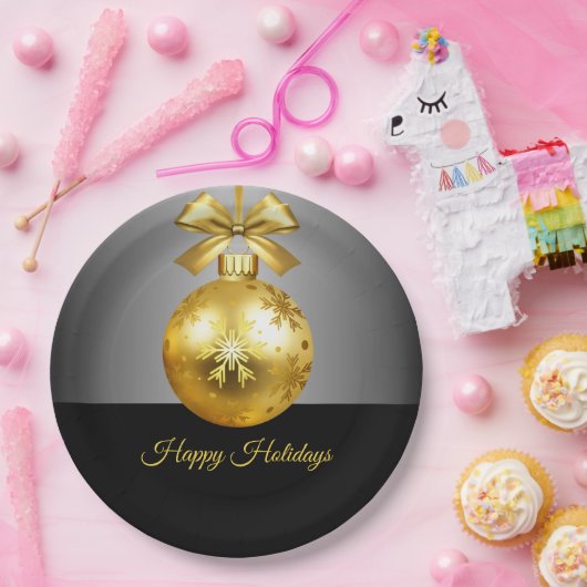 Bord Gold Ornament Holiday Paper (Feest)