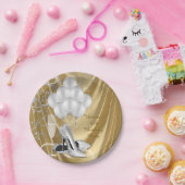 Bord Gold Silver-schoen op feestdag (Feest)