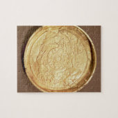 Bord (goud) legpuzzel (Horizontaal)