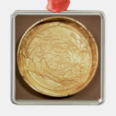 Bord (goud) metalen ornament (Voorkant)