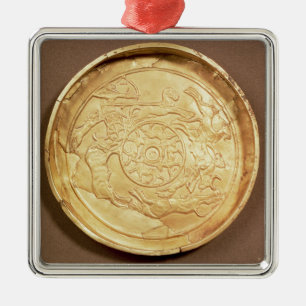 Bord (goud) metalen ornament