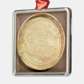 Bord (goud) metalen ornament (Links)