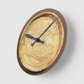 Bord (goud) ronde klok (Hoek)