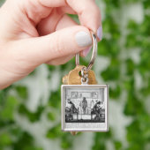 Bord gravers die werken met galerie sleutelhanger (Hand)