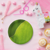 bord groen bladpapier (Feest)