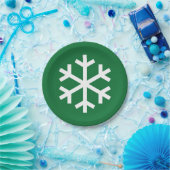 Bord Groenboek Snowflake (Feest)