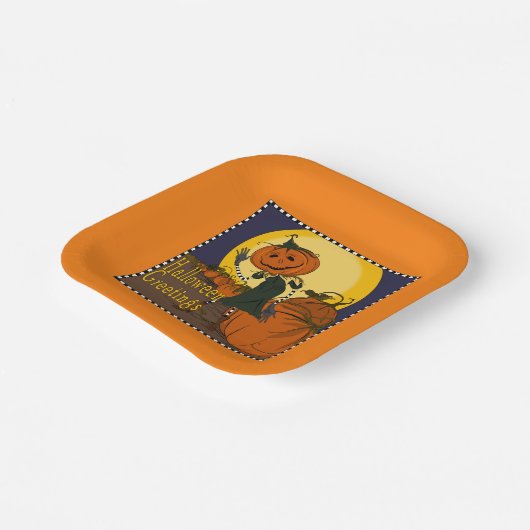 Bord  Halloween Jackolantern (Gebogen)