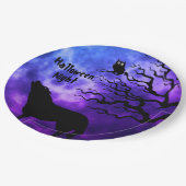 Bord Halloween Night Fullmoon Paper (Gekanteld)