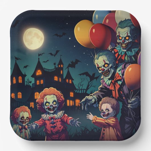 Bord Halloween Party (Voorkant)