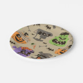 Bord Halloween Patroonpapier (Gekanteld)