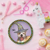 Bord Halloween Pit Bull Paper (Feest)