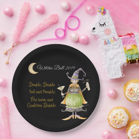 Bord Halloween Witch Paper (Feest)