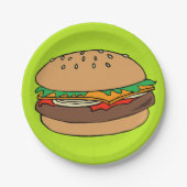 Bord hamburgerpapier (Voorkant)