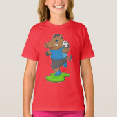 Bord Handbal speler Handbal T-shirt (Voorkant)