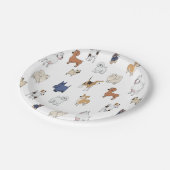 Bord Honden papier (Gekanteld)