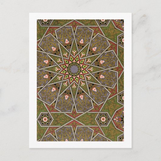 Bord I van 'Studies in Design', c.1874-76 (litho Briefkaart (Voorkant)