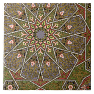 Bord I van 'Studies in Design', c.1874-76 (litho Tegeltje