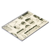 Bord II: Ancient en modern slaginstrument Notitieboek (Linkerzijde)