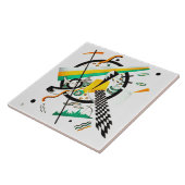 Bord IV - Kandinsky Tegeltje (Zijkant)