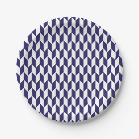 Bord Japans blauw papier (Voorkant)