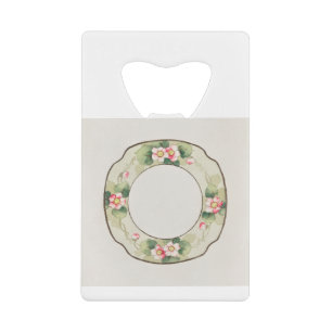 Bord Japanse schilderijen van Noritake Factory Creditkaart Flessenopener