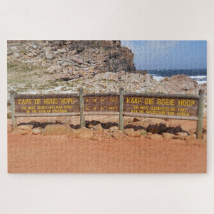 Bord Kaap de Goede Hoop. Legpuzzel