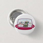 Bord Kawaii Sushi Ronde Button 3,2 Cm (Voorkant /achterkant)
