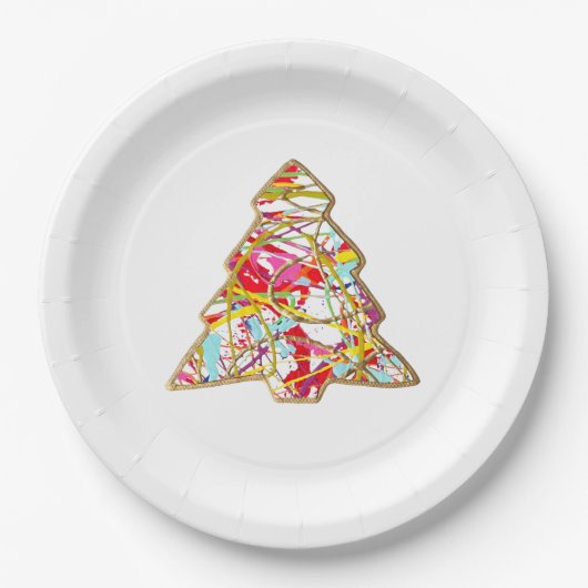 Bord kerstboompapier (Voorkant)
