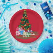 Bord kerstboompapier (Feest)