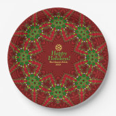 Bord kerstfeest Feestdagen (Voorkant)