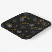 Bord kerstfeestpapier (Gebogen)