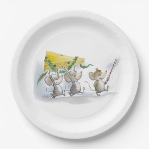 Bord kerstkaaspapier