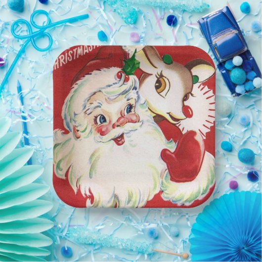 bord  kerstkerstrenrendierpartij (Feest)