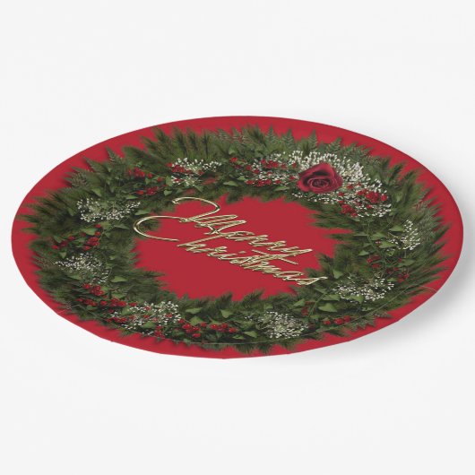 Bord kerstklokpapier (Gekanteld)