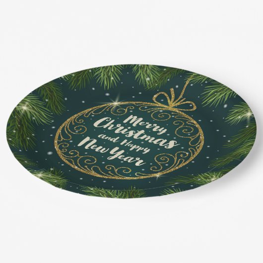 Bord kerstpapier (Gekanteld)