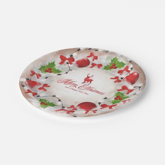 Bord kerstpapier (Gekanteld)