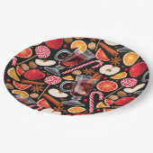 Bord kerstpapier (Gekanteld)