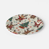 Bord kerstpapier (Gekanteld)