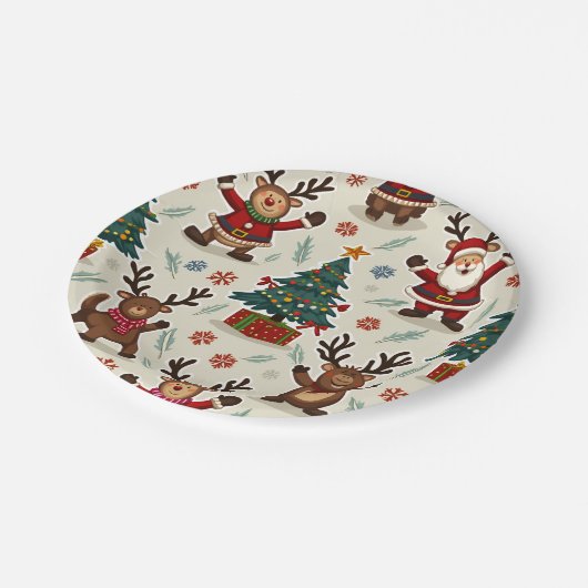 Bord kerstpapier (Gekanteld)