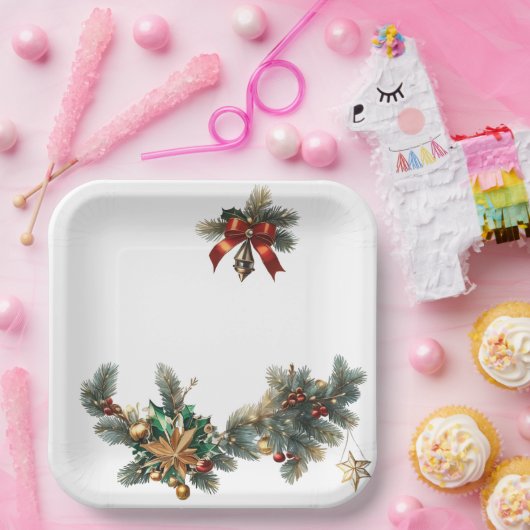 Bord kerstpapier (Feest)