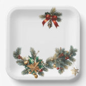 Bord kerstpapier (Voorkant)