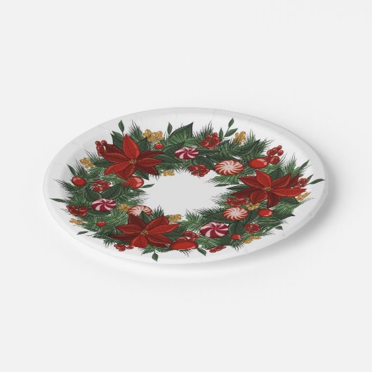 Bord kerstpapier (Gekanteld)