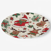 Bord kerstpapier (Gekanteld)