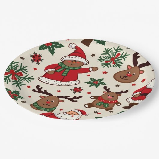 Bord kerstpapier (Gekanteld)