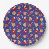 Bord kerstpapier (Voorkant)